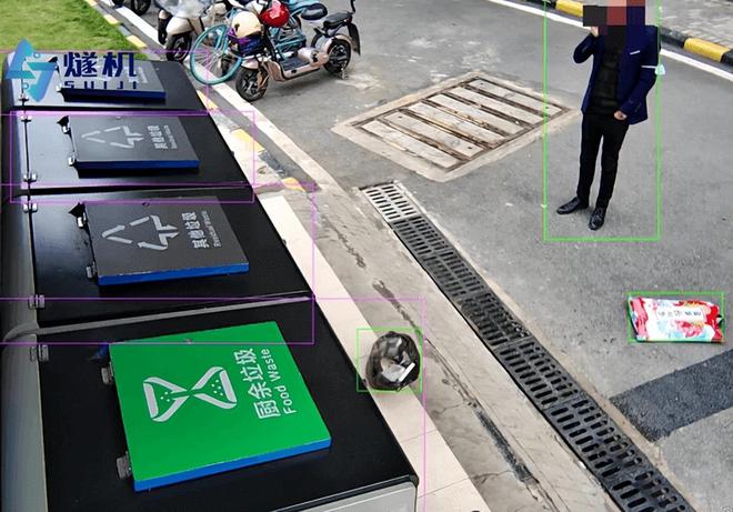 垃圾分类智能监测系统 垃圾桶溢出识别系统(图1)
