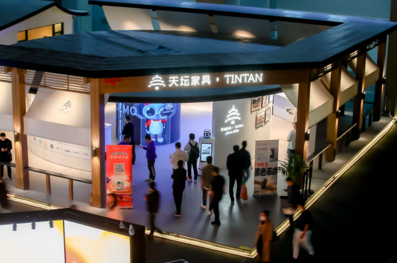 九游app入口：金隅天坛家具展位人潮涌动凭实力在中国家博会收获超高人气