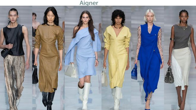 Aigner 2024春夏系列绚丽印花精湛细节(图35)