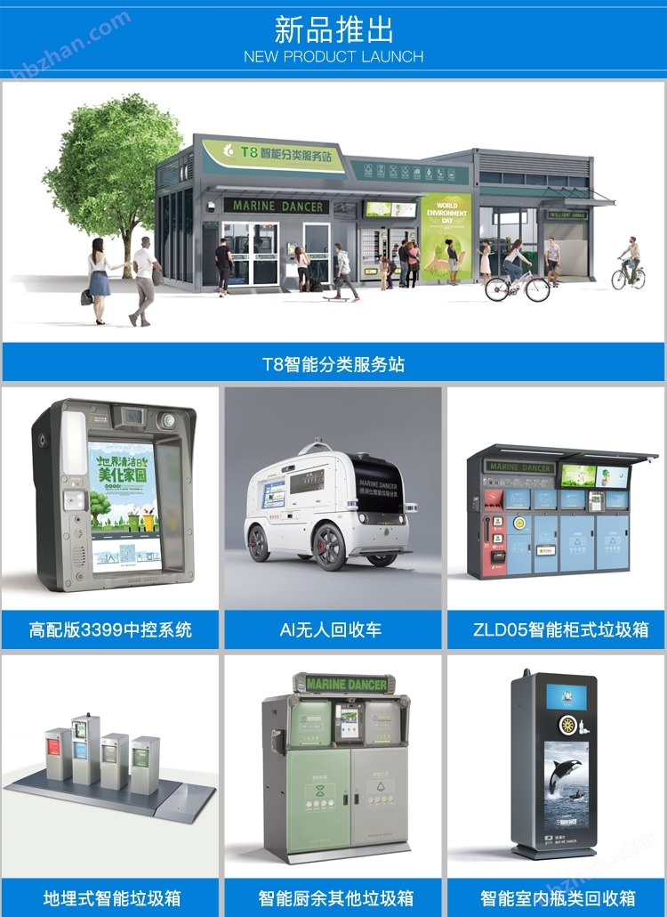 六分类可回收智能垃圾分类回收机 垃圾桶(图5)