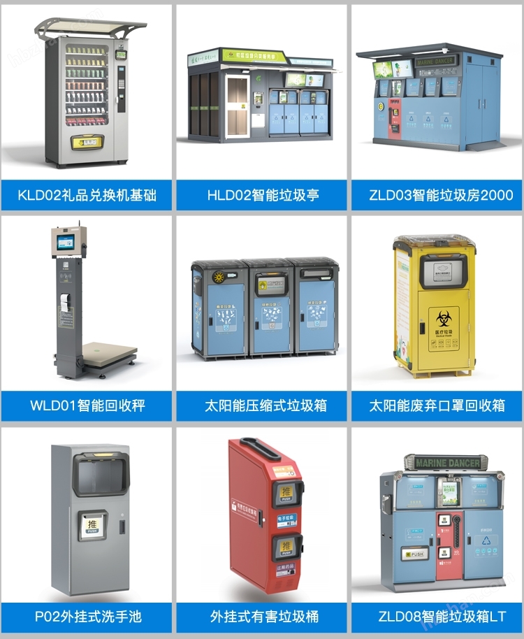 六分类可回收智能垃圾分类回收机 垃圾桶(图6)