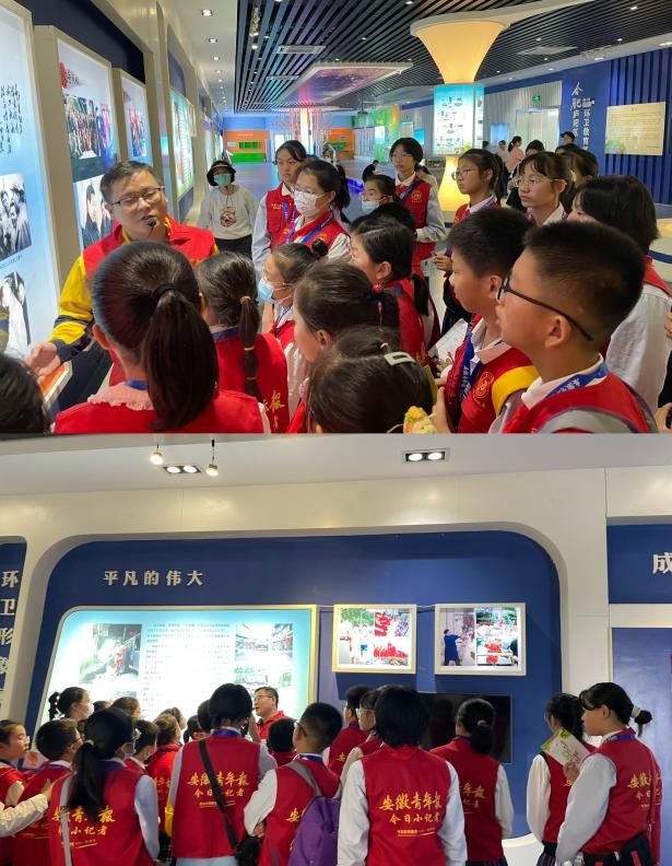合肥市六安路小学中铁国际城校区开展“践行垃圾分类 保护生态环境”公益行(图5)