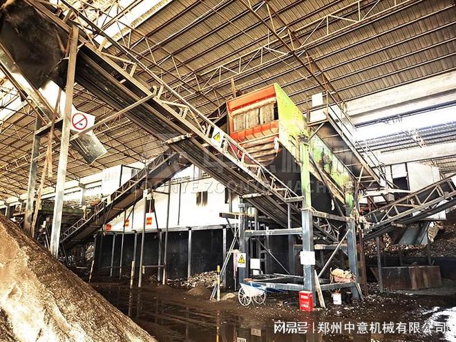 日处理1500吨装修垃圾垃圾分拣设备(图3)