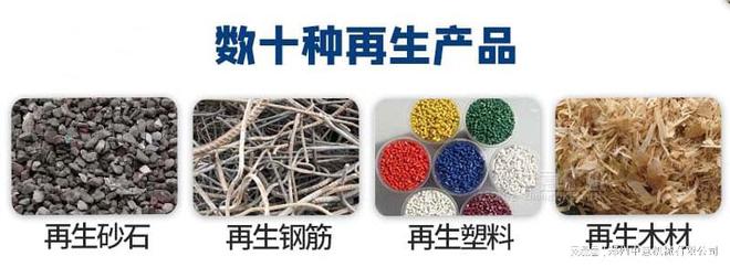 年处理50万方装修垃圾垃圾分拣设备回收利用发展趋势(图2)