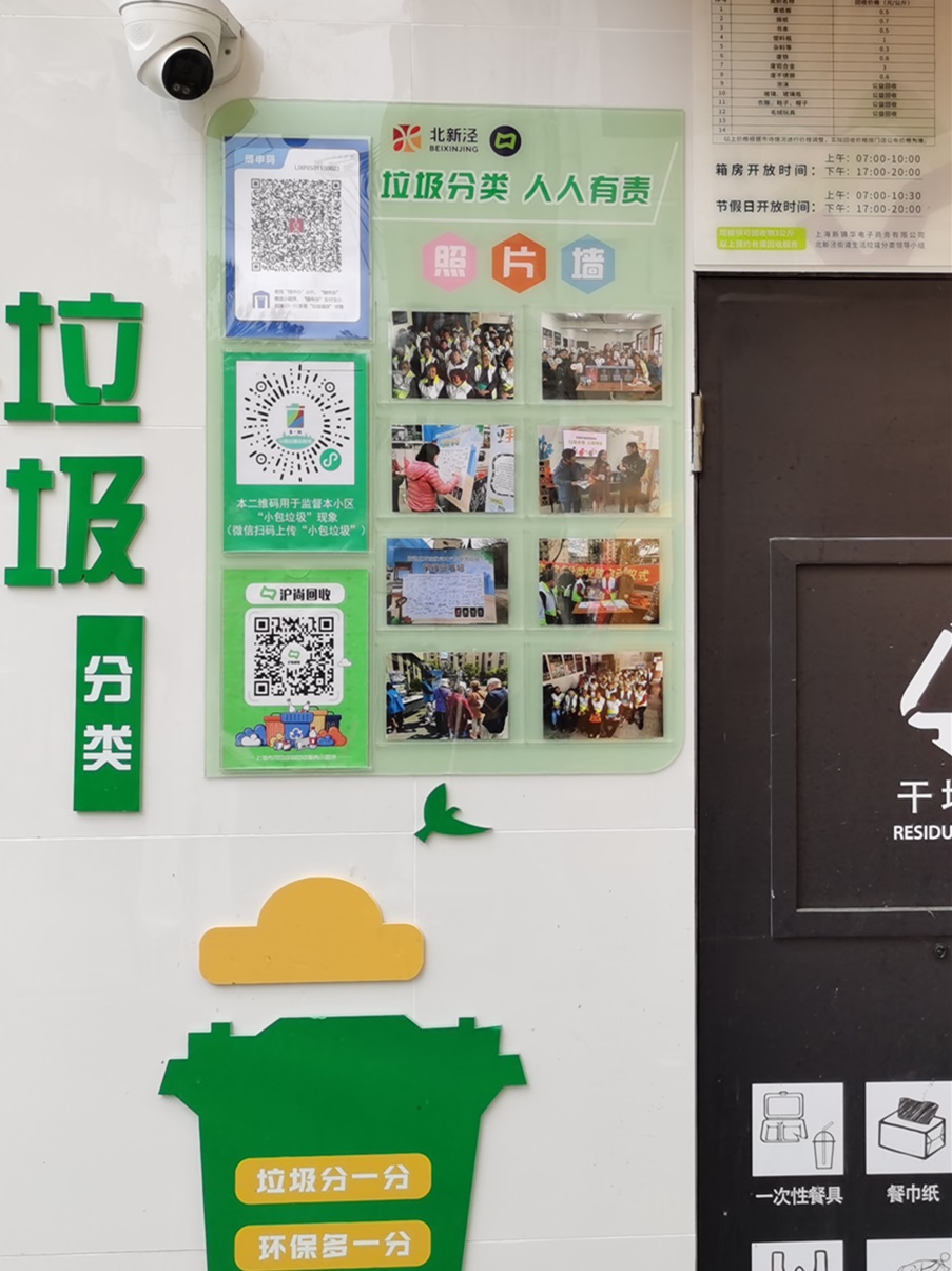 一眼识别干垃圾里混有湿垃圾!“聪明”的厢房亮相长宁这个小区(图4)