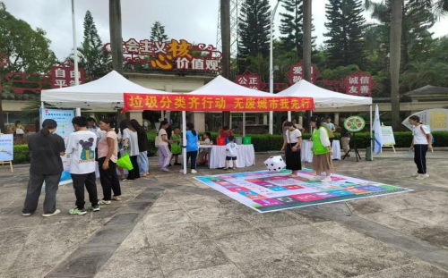 南沙黄阁:垃圾分类齐行动无废城市我先行(图2)