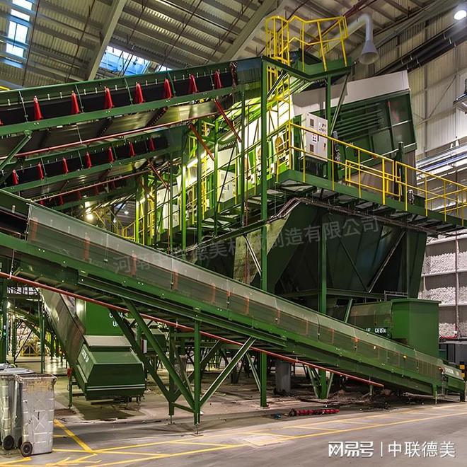 垃圾自动筛分处理设备-综合垃圾分类处理设备-中联德美(图3)