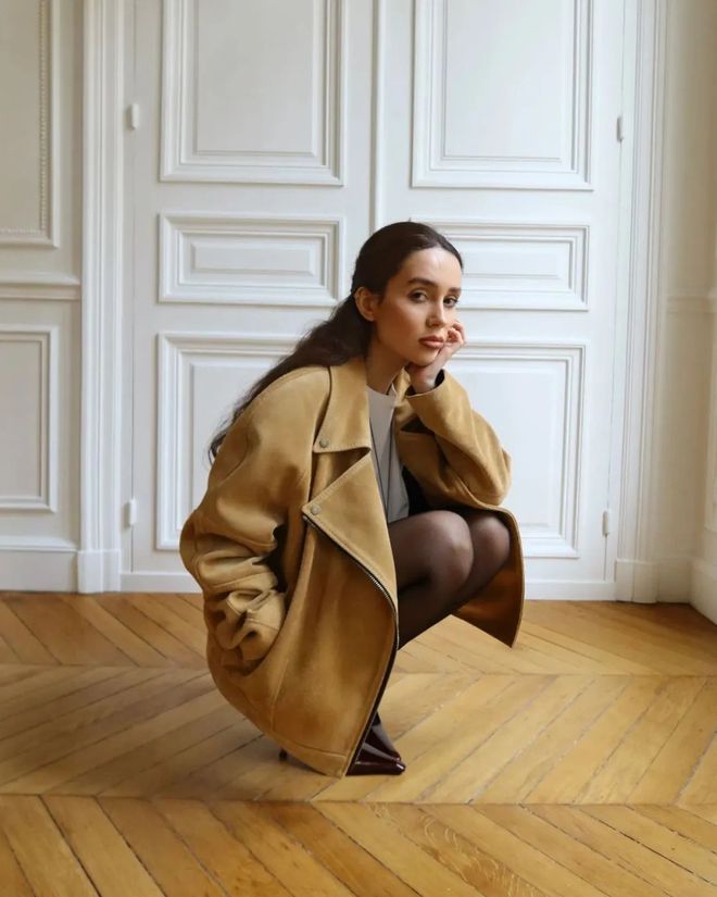 韩女都在穿的这件外套含金量有多高?(图6)