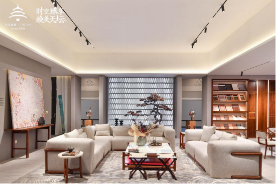 天坛家具产品设计店态模型创新发布 以旧换新亮相天津家博会(图3)