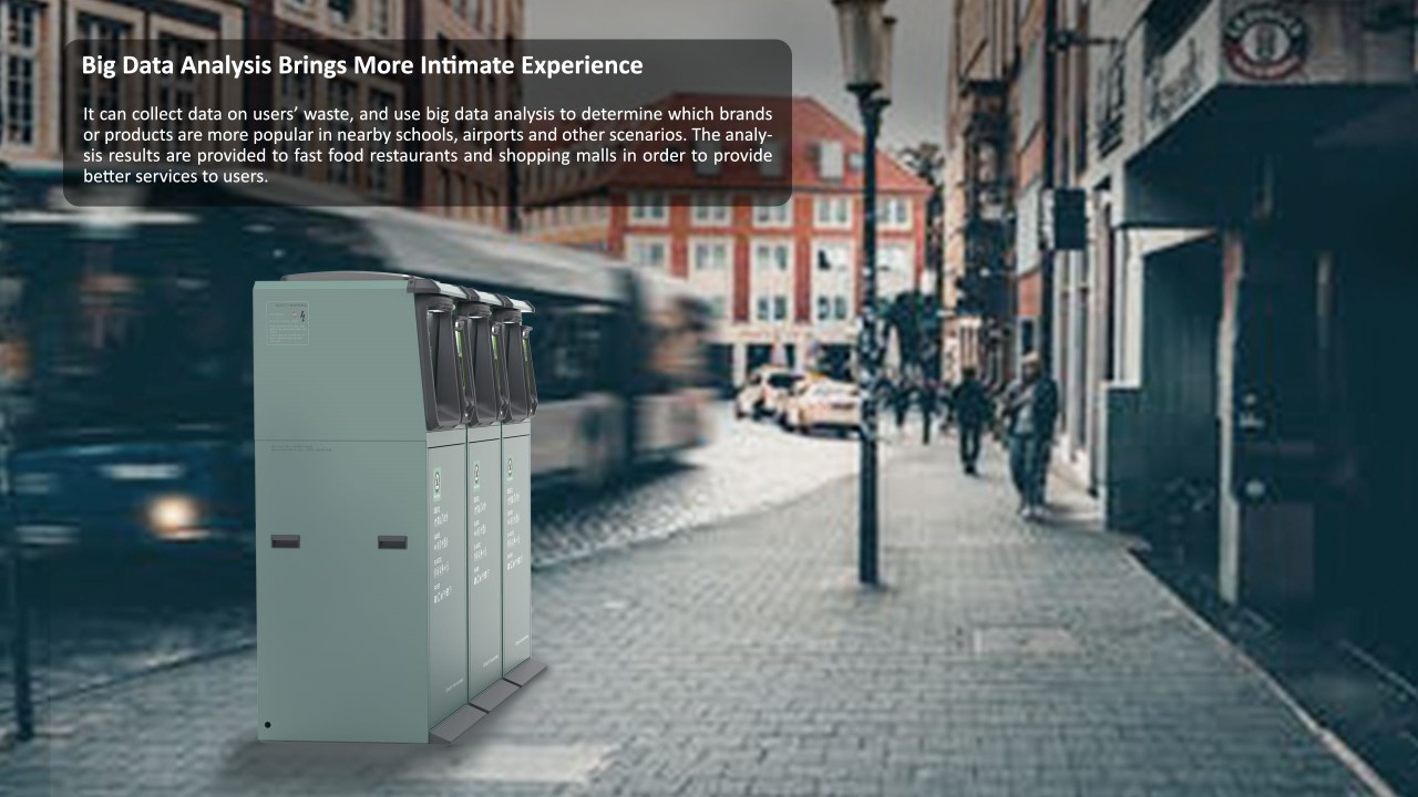 智能生活垃圾分类桶的分类四种箱_手机回收厢房屋价格_小区厨余收集亭_集中投放点监控系统生产厂家_粤能环保设备(图1)