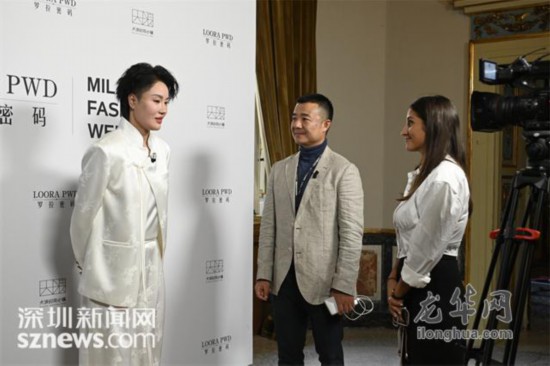 深圳大浪服装品牌亮相2024春夏米兰时装周(图7)