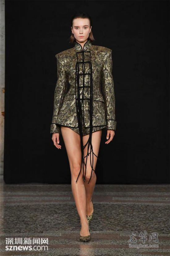 深圳大浪服装品牌亮相2024春夏米兰时装周(图3)