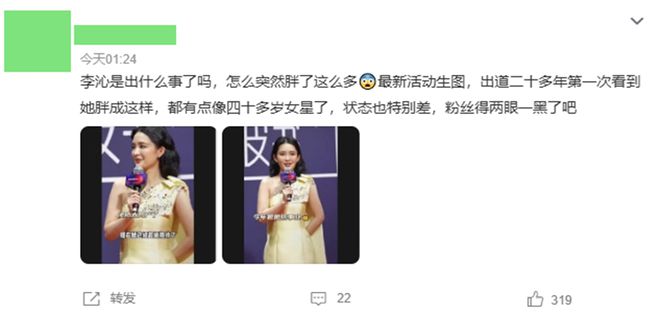 北京这一夜被“发胖”的李沁惊艳了面相都变了颜值惊鸿一瞥(图4)