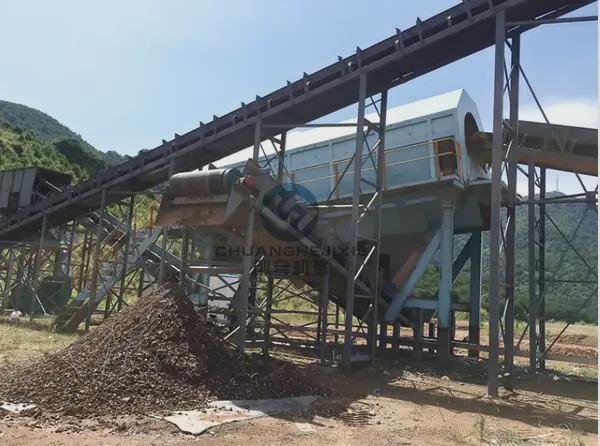 装修垃圾分拣破碎生产线中的风选机垃圾处理设备(图2)