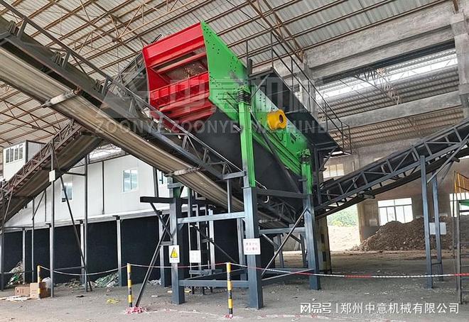 时处理百十吨填埋垃圾垃圾分选设备(图3)