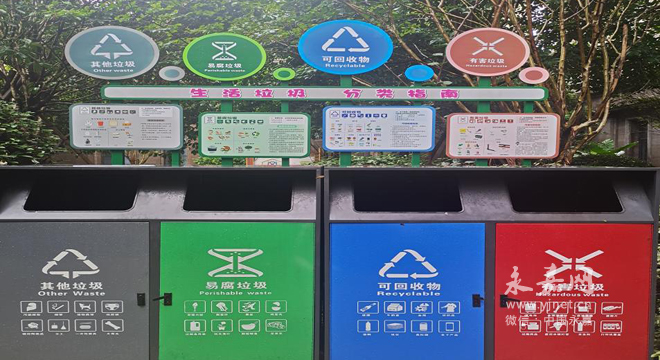 四川首家城市商业综合体垃圾分类试点工作启动