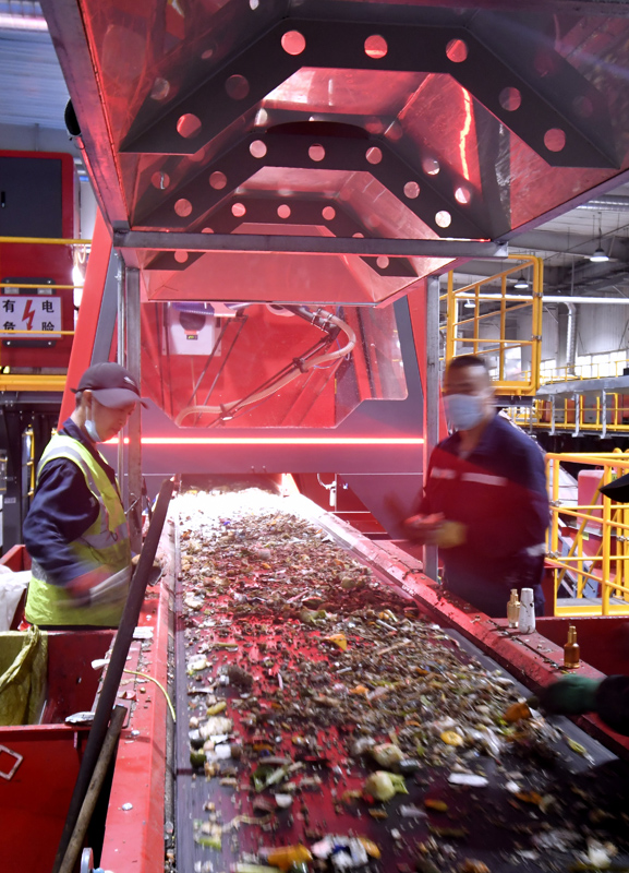 北京：智慧垃圾分揀系統助力打造“無廢鎮”(图4)