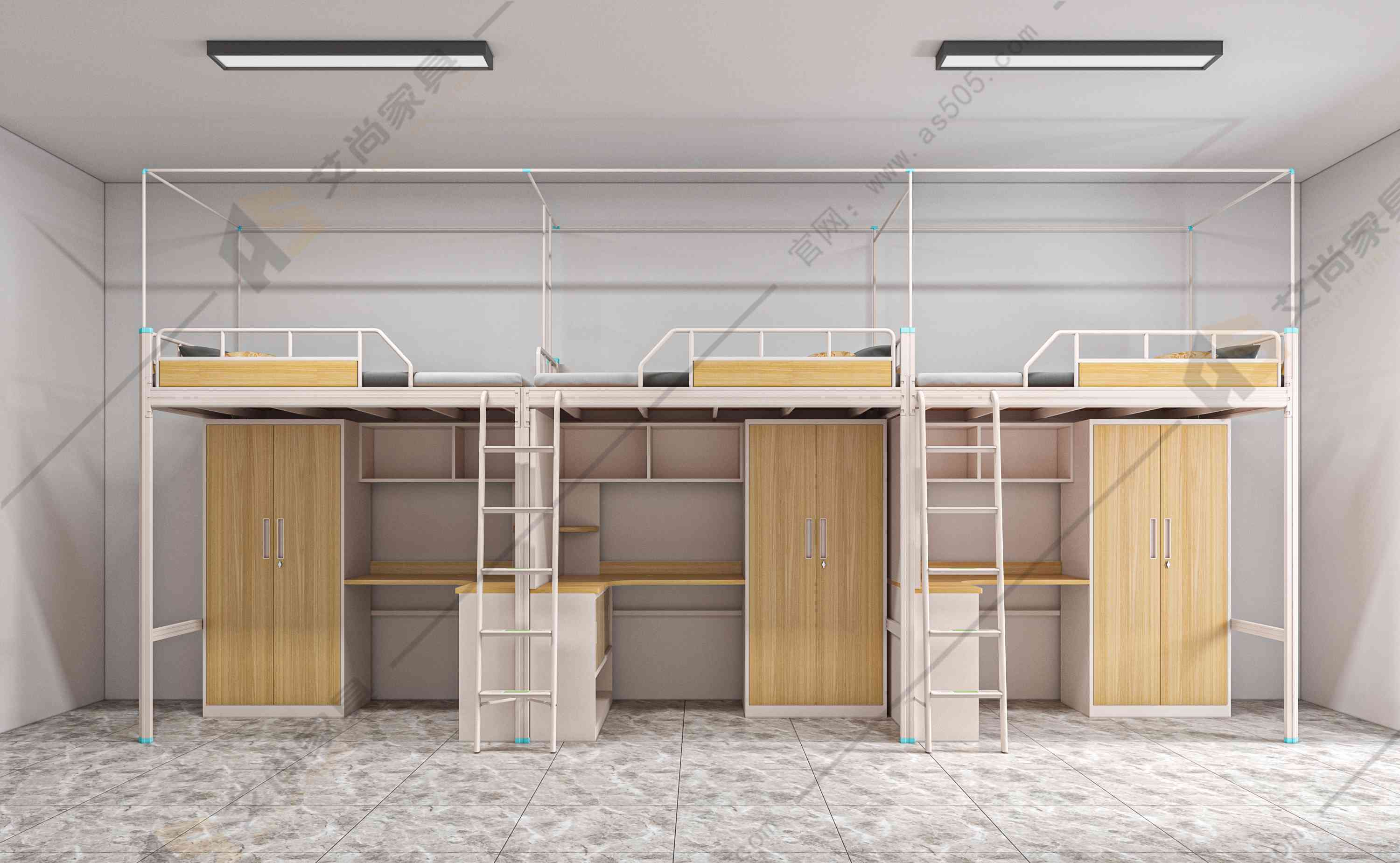 学生宿舍公寓床要安全+舒适双重保障！(图3)