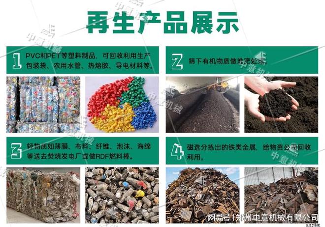 大件垃圾粉碎处理设备建筑垃圾分拣设备采购(图3)