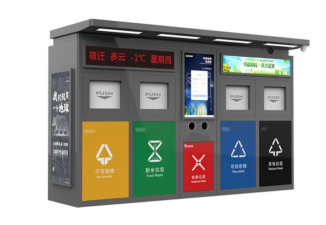 关于垃圾分类智能垃圾分类箱才是科技的结晶(图4)