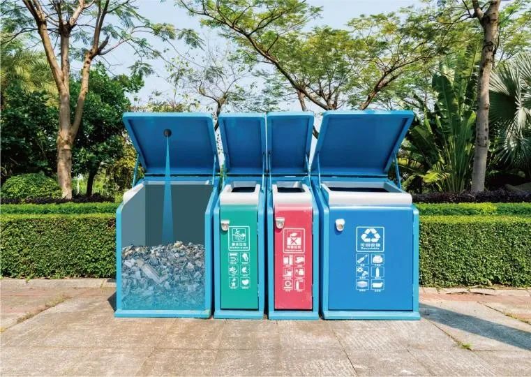 户外垃圾桶 大型室外果皮箱 工业小区分类垃圾箱大号环卫桶