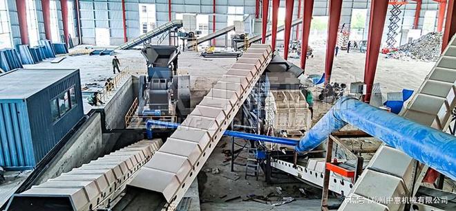 全自动可回收垃圾分拣设备垃圾分选处理机