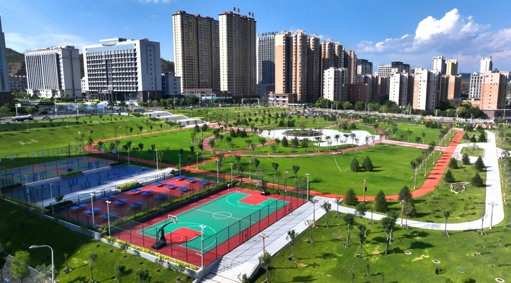 陕西榆林市府谷县：城市更新 生活更美