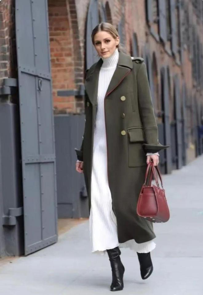 大衣配裙子这样穿才好看(图7)