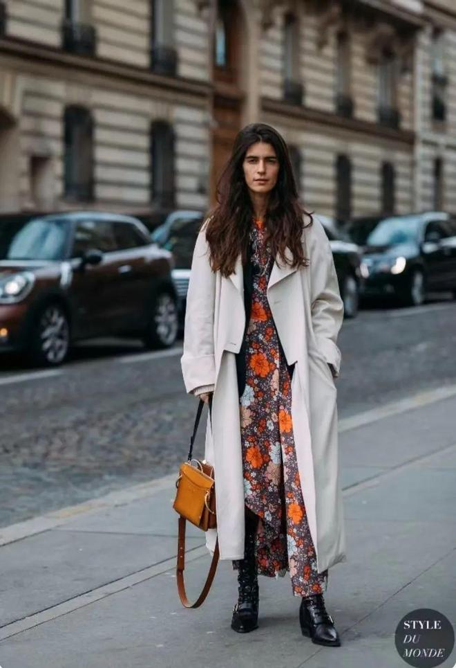 大衣配裙子这样穿才好看(图10)