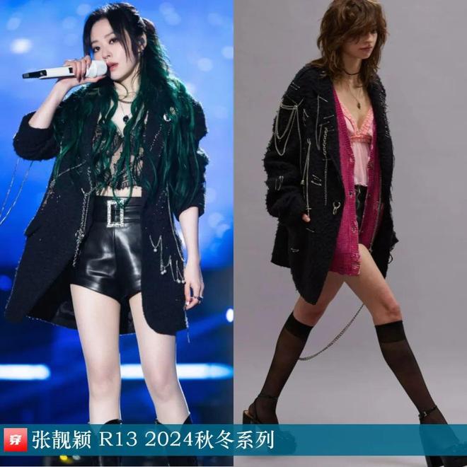 张靓颖2025年穿搭日历有不少的高定礼服哦效果相当哇塞(图2)