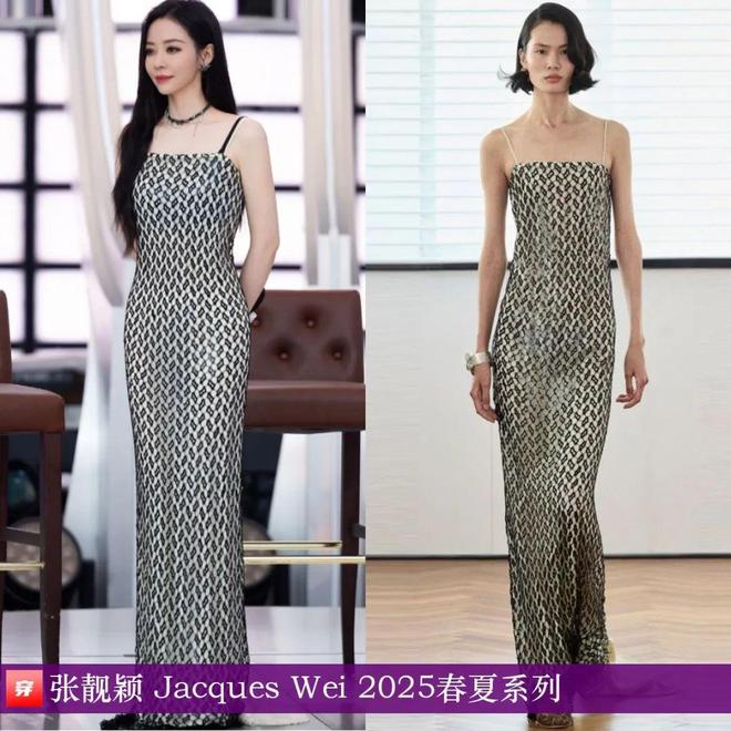 张靓颖2025年穿搭日历有不少的高定礼服哦效果相当哇塞(图15)