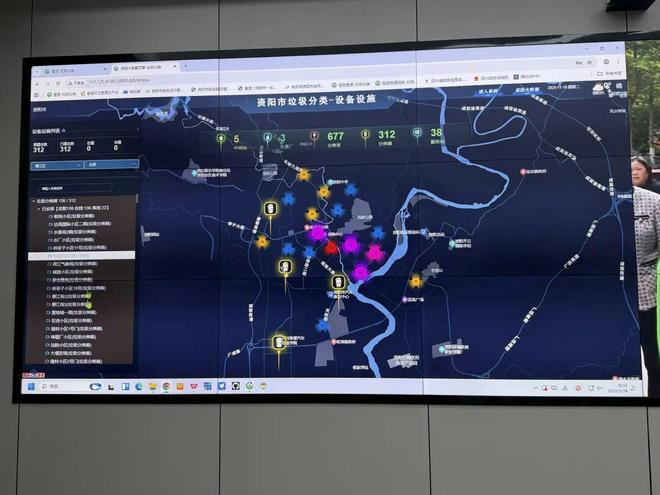 一键派单、数据驱动 资阳垃圾分类有“智慧”
