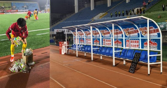 “湘超”赛场掀起垃圾分类新风尚(图3)