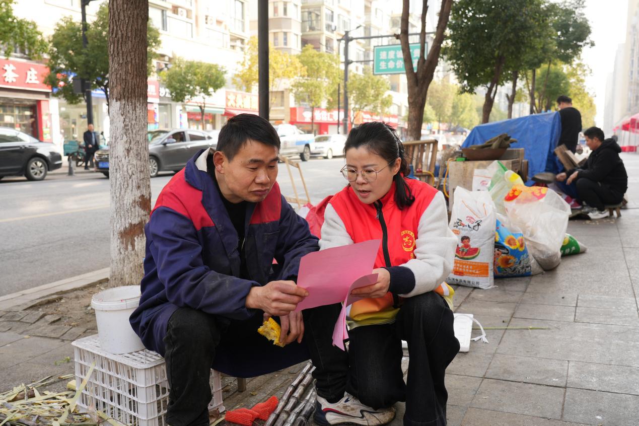 长丰（双凤）经开区开展垃圾分类志愿服务活动(图1)