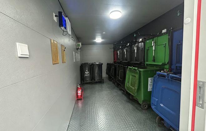 科技赋能垃圾分类 顺义区木林教师小区桶站焕新升级(图4)