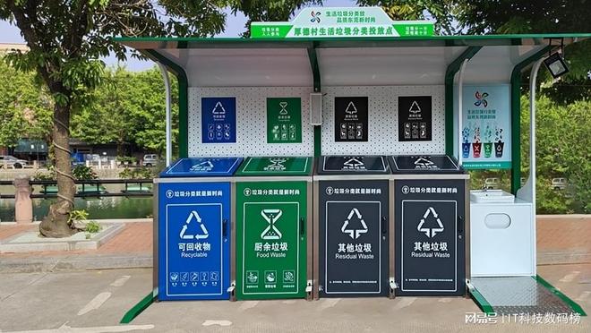 户外垃圾桶分类设施新标准：模块化设计如何重构城市环卫体系(图1)