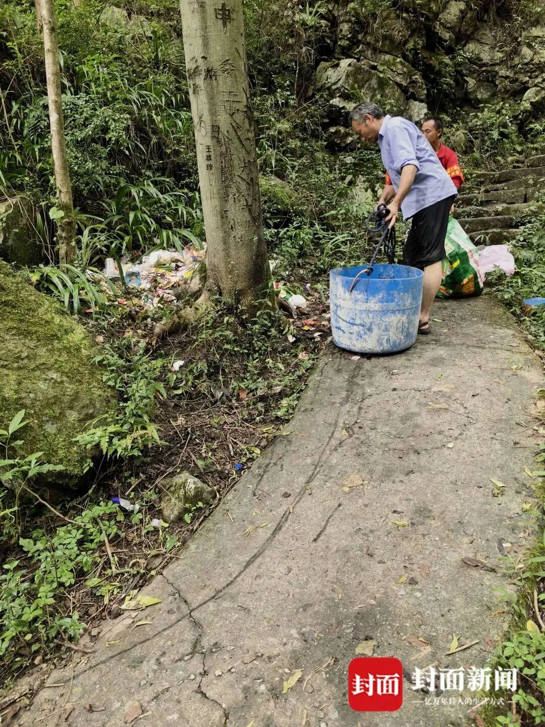 游客随手丢垃圾成顽疾江油老君山如何破解垃圾围山困局？(图8)